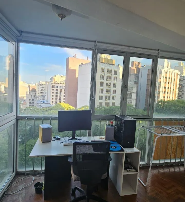 CAÑADA MTS COLÓN, (CENTRO) EXTERNO, 1DORM, LUMINOSO CON VISTA ABIERTA Y ESPACIO IDEAL HOME OFFICE